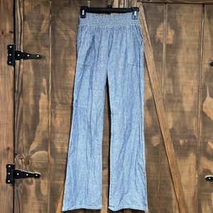 Cute blue and white striped pants